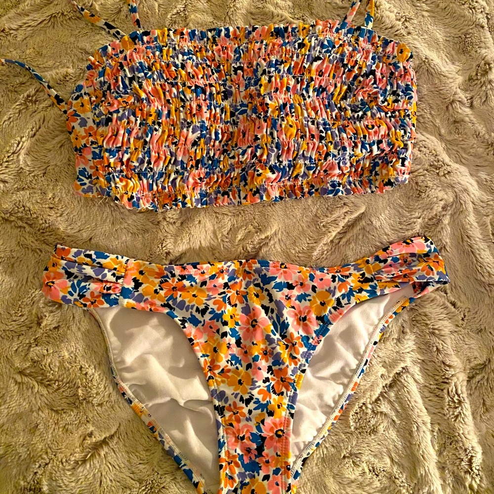 Two piece swim suit